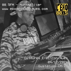 Cultures Electroniques: Gustation [04/12/2024]