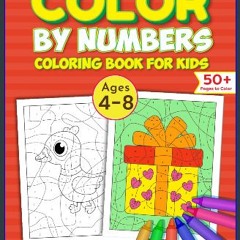 Ebook PDF  ⚡ Color By Numbers Coloring Book For Kids: Fun Activity Book For Preschool, Kindergarte