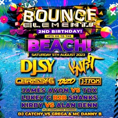 SHANKS - LUKEY G {LITTLE N LARGE) BOUNCE ELEMENTS 2ND BIRTHDAY SET!