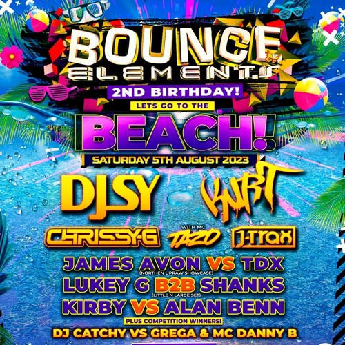 SHANKS - LUKEY G {LITTLE N LARGE) BOUNCE ELEMENTS 2ND BIRTHDAY SET!