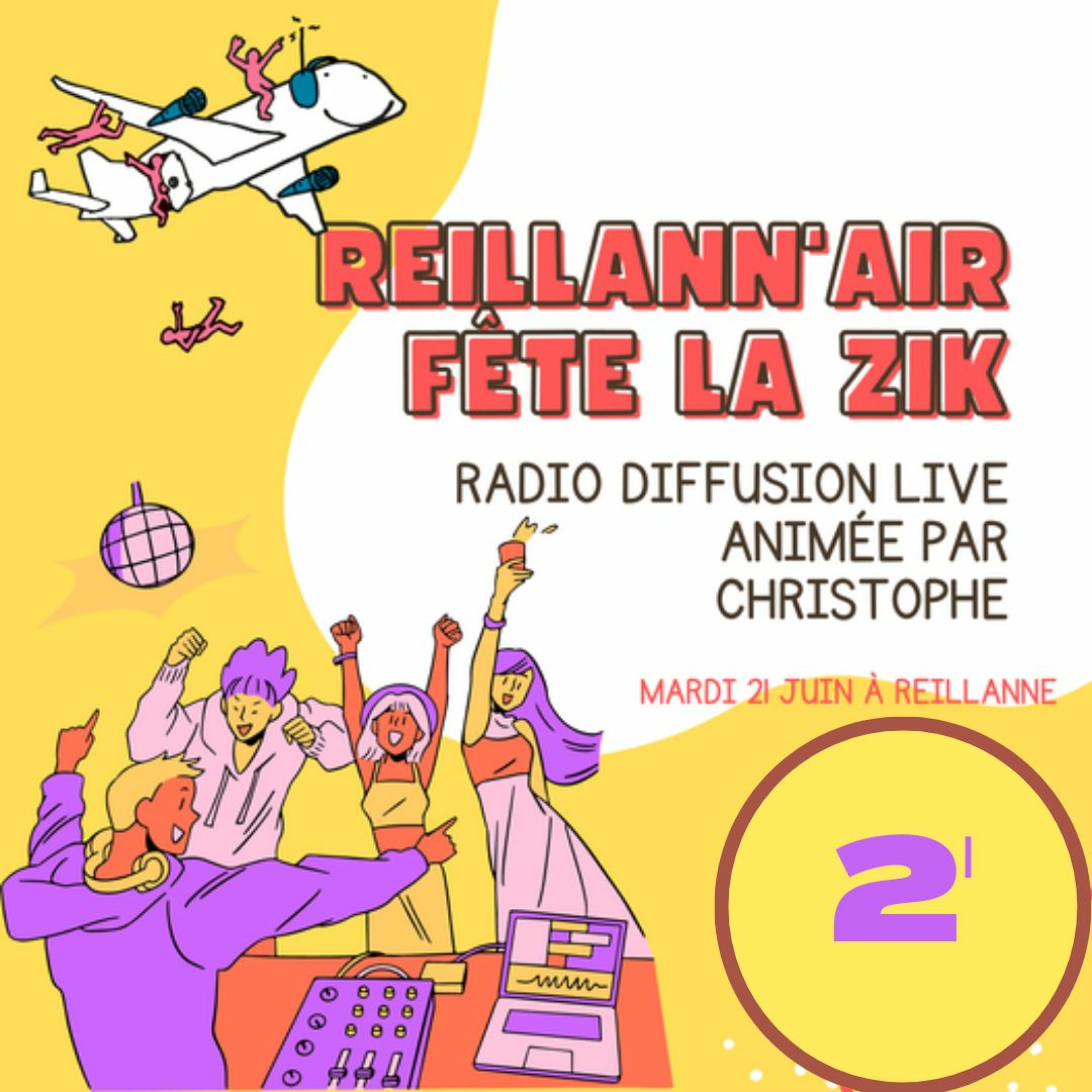 mIX 2 -  Square Bouquier -Fete Zic - Reillanne city - 20h45--21h15 ** 2022