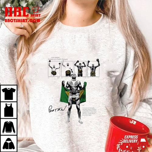 Stream Alex Pereira Evolution Of A Double Champion Poatan TShirts by