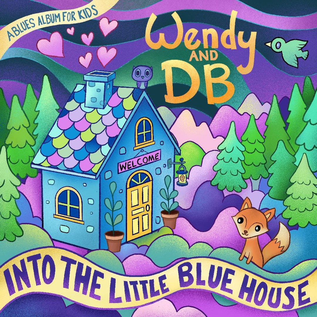 Into the little blue house