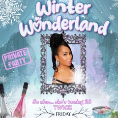 BAD INDU 40TH BDAY FRIDAY 5th DEC 2025 "WINTER WONDER LAND" 80 % GYAL SONG