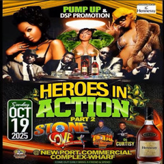 STONE LOVE AT HEROES IN ACTION 19TH OCTOBER 2025 - SLOW JAM JUGGLING -TRIGGER FINGER @T THE CONTROLS