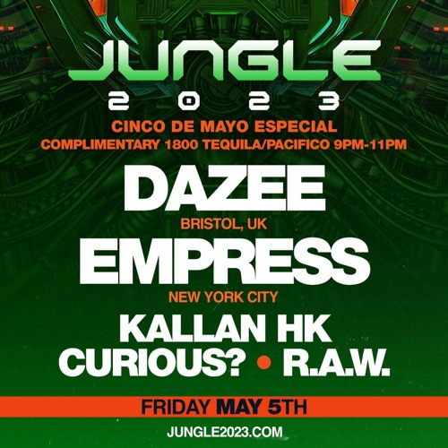 R.A.W. Live Set - Jungle 2023 Los Angeles