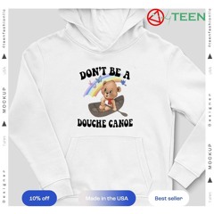 Rowing bear don’t be a douche canoe shirt