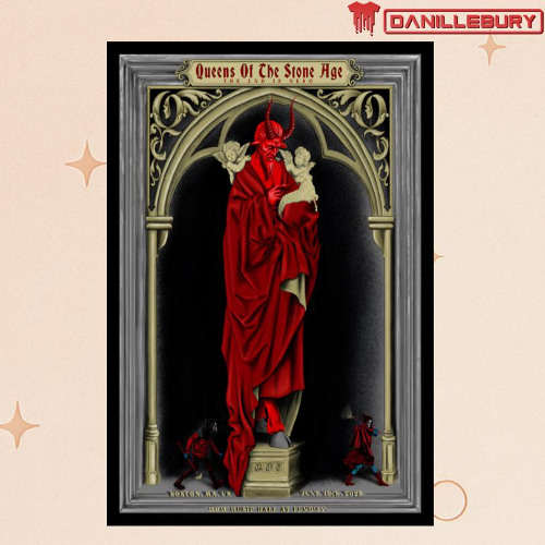 Queens of the Stone Age – Boston 2025 Poster