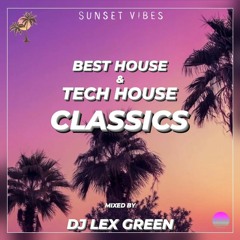 SUNSET VIBES - BEST HOUSE & TECH HOUSE CLASSICS mixed by DJ LEX GREEN