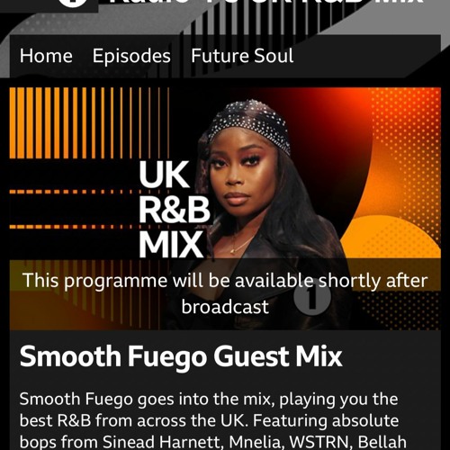 Stream BBC Radio 1 UK R&B Guest Mix 19th September Future Soul Show w/  Victoria Jane by Smooth Fuego | Listen online for free on SoundCloud