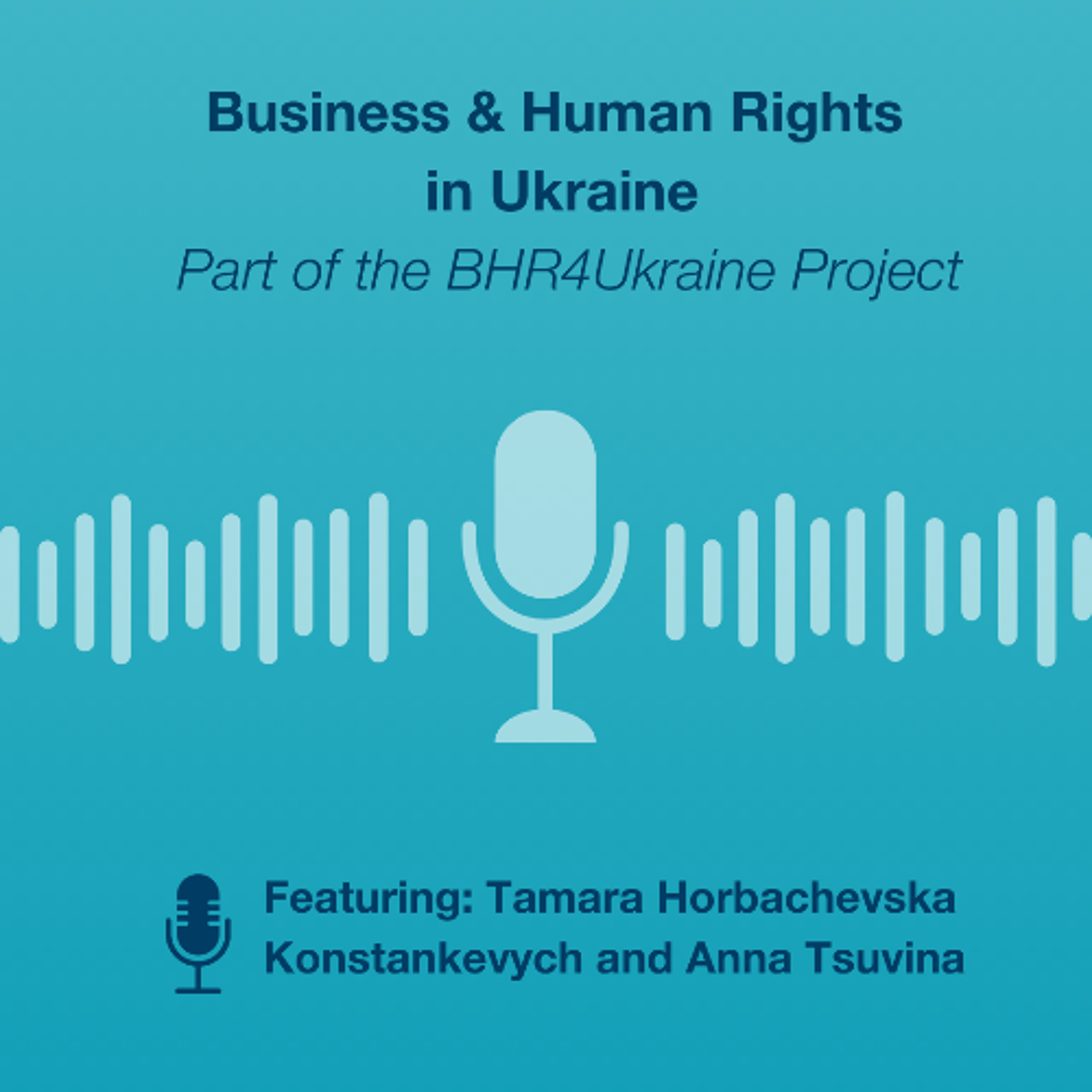 Anna Tsuvina on Business and Human Rights in Ukraine