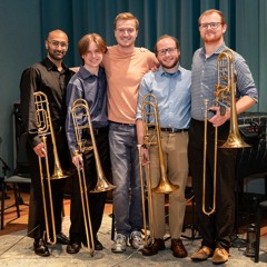 Slides Over Matter for trombone quartet (The Fullerton Four)