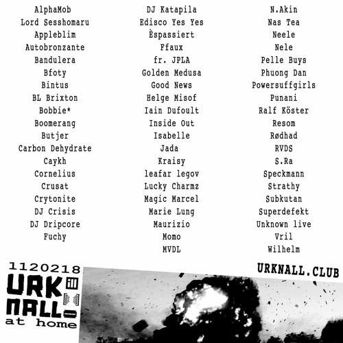 Carbon Dehydrate (gal&XVII) - Urknall 2021