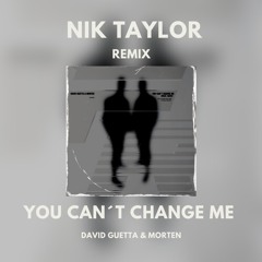 David Guetta & MORTEN Ft. Raye - You Can't Change Me (Nik Taylor Remix)