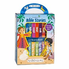 Read Ebook 📚 My Little Library: Bible Stories (12 Board Books)     Hardcover – Illustrated, March