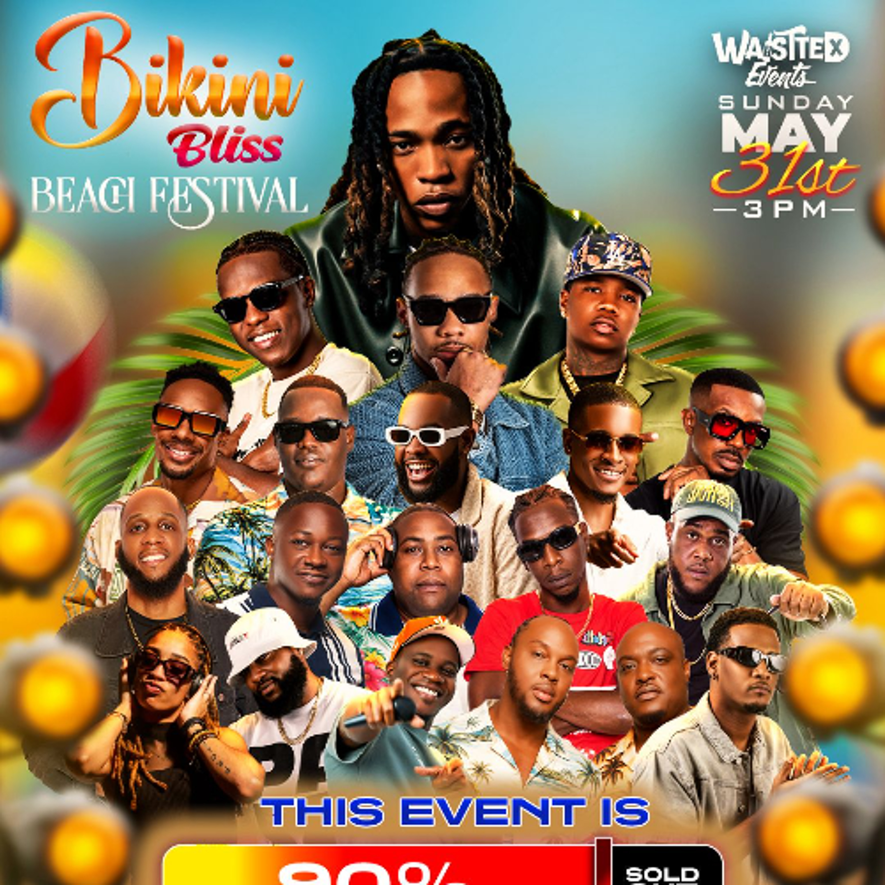 Level Vibes LIVE @ Waistted Events Bikini Bliss Beach Festival