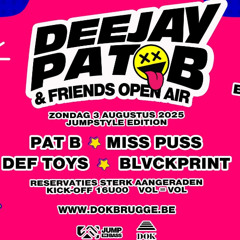 BLVCKPRINT Warm-Up Set @ Pat B & Friends Open Air | Retro, French Tek & Jump | Dok Brugge