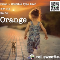 【FREE/フリートラック】Piano × Unstable Type Beat ” Orange ” / HipHop R&B emotional instrumental 2022 #13