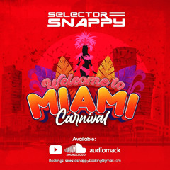 Welcome To Miami Carnival 2025 Mix by Selector Snappy