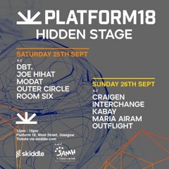 Craig Hamilton Live @ Platform 18 Hidden Stage 25/09/21