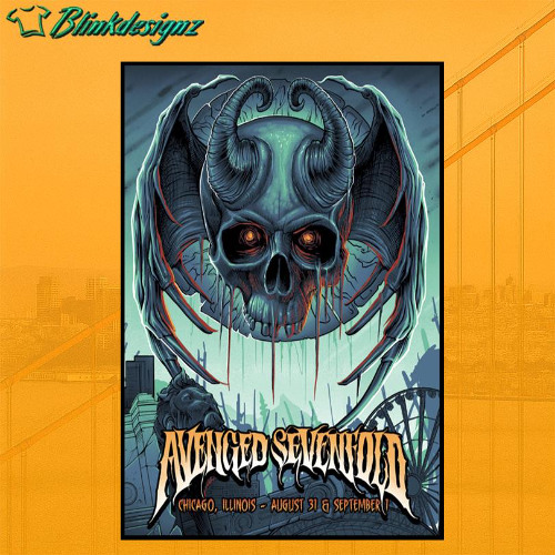 Stream Avenged Sevenfold Chicago Poster by Blink Designz