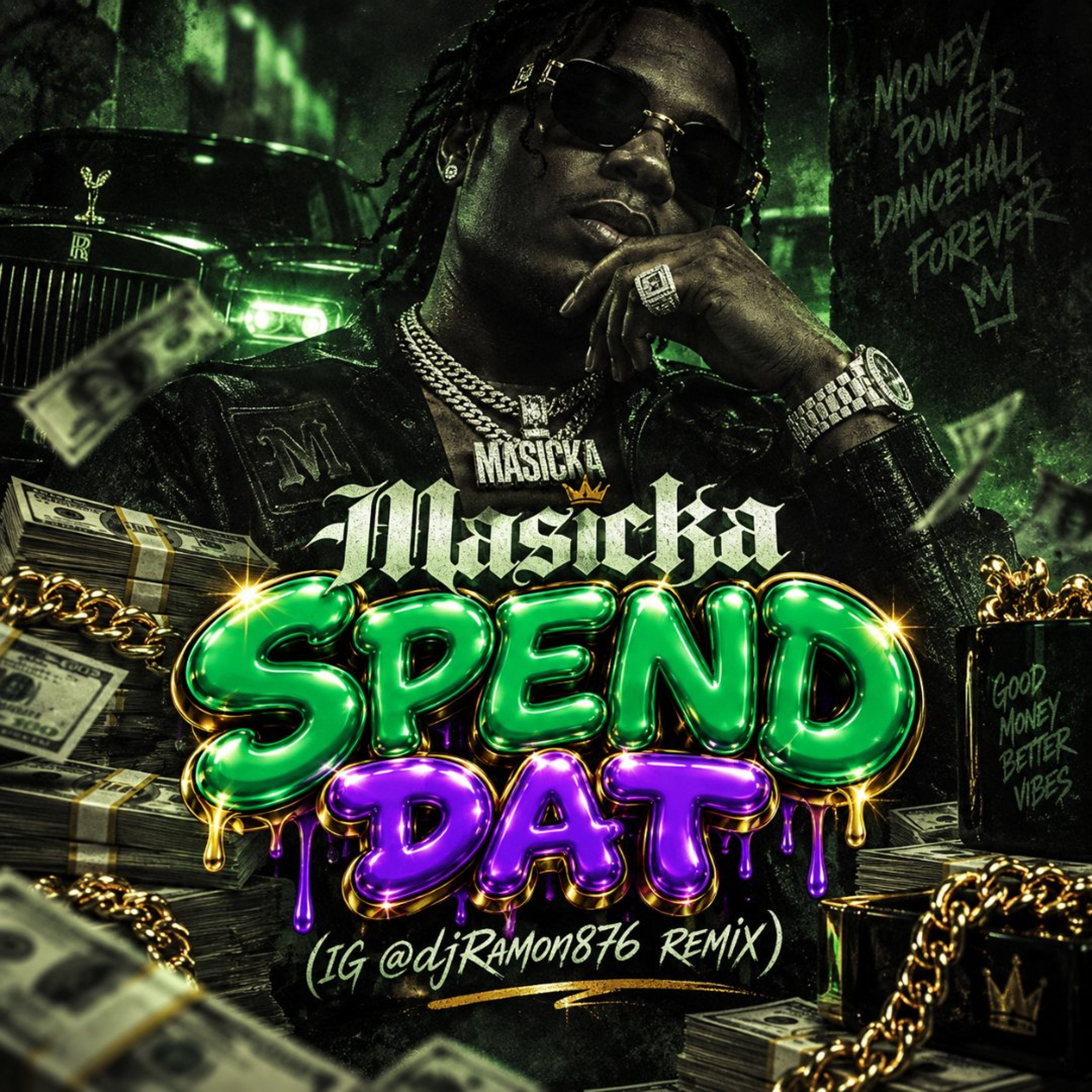 Masicka Spend Dat (IG@djRamon876 Remix) (RAW)