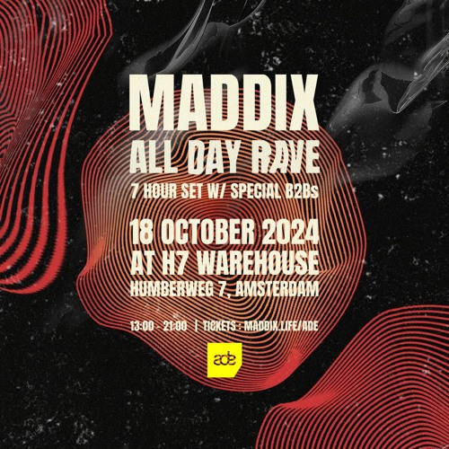 MADDIX 7H SET @ ALL DAY RAVE | ADE 2024 (B2B Hardwell, Armin van Buuren, Lilly Palmer, HI-LO & more)