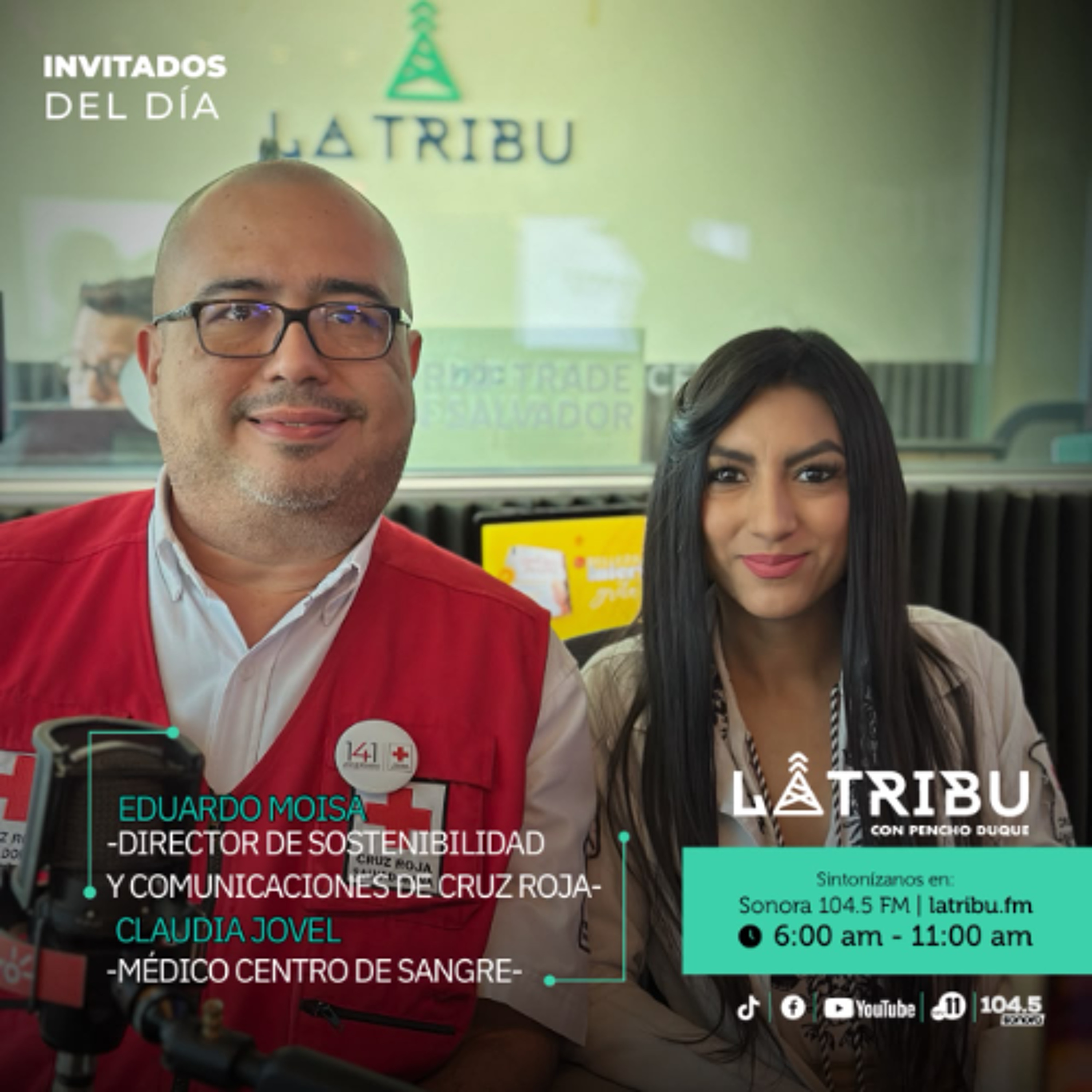 Dra. Claudia Jovel y Eduardo Moisa - Centro de Sangre de Cruz Roja Salvadoreña episode artwork