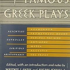 Ebook Kindle Seven Famous Greek Plays By  Whitney J. Oates (Editor),  Full-Online