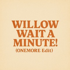 WILLOW! - Wait a Minute (ONEMORE Edit)