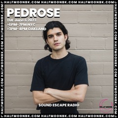 Sound Escape Radio 002 w/ Pedrose - HalfMoonBK 6.6.2023