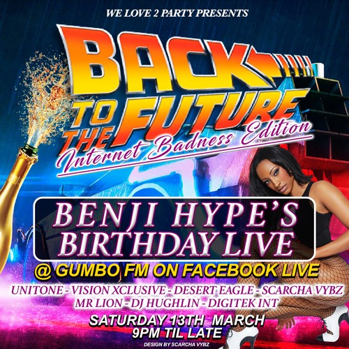 SCARCHA @ BENJI HYPE'S BDAY BASH PT1