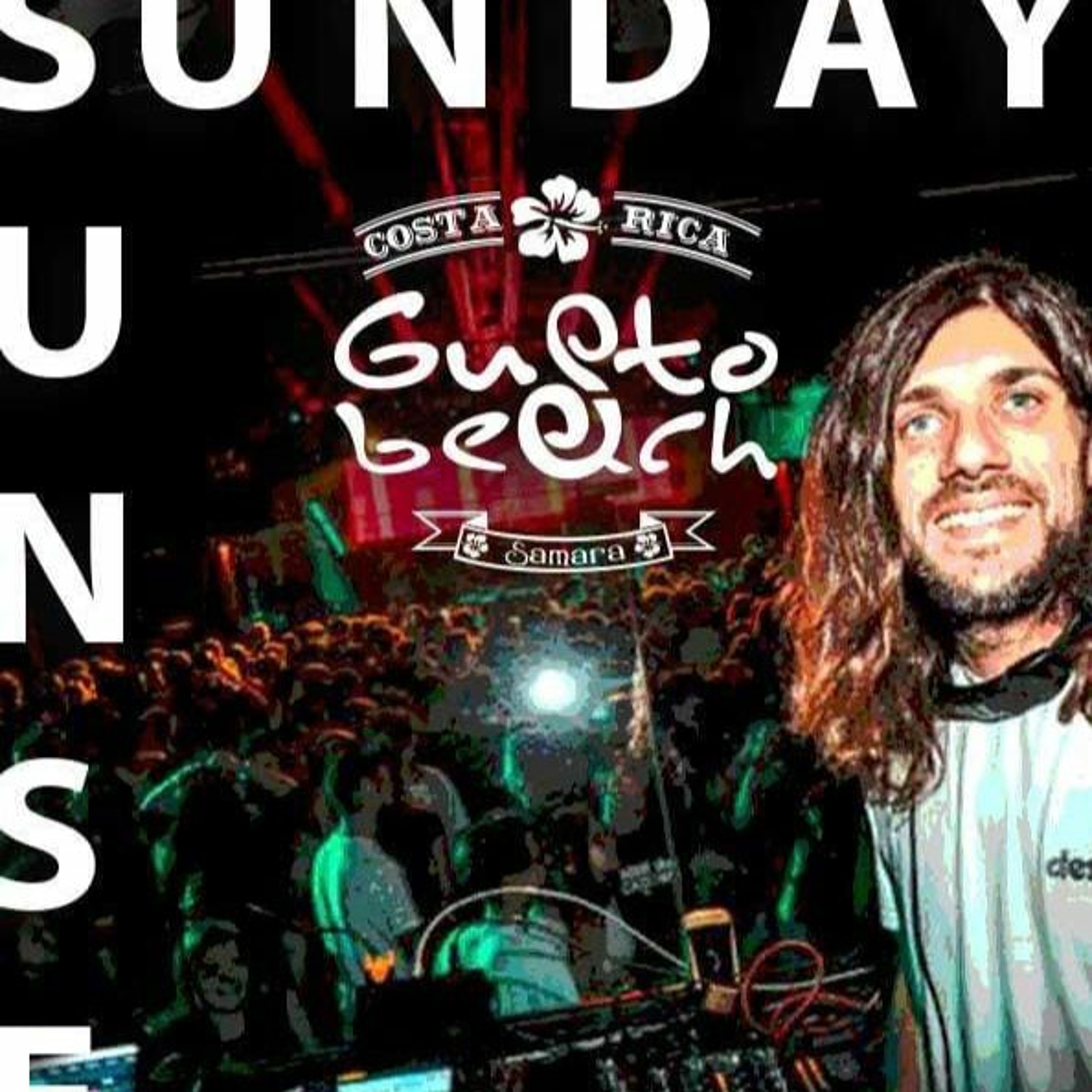 Dj Alpha - Dub Selection live @ Gusto Beach (Samara Costa Rica Gennaio 2020)