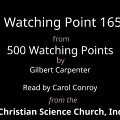 Watching Point 165, from 500 Watching Points by Gilbert Carpenter