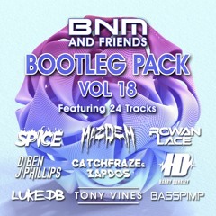 BNM & Friends 18 - Bootleg/Mashup/Edit Pack - 24 Tech House, Electro House, Deep House Tracks