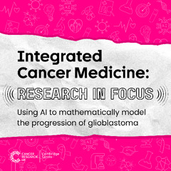 Using AI to mathematically model the progression of glioblastoma