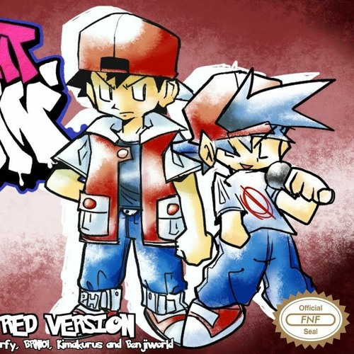 FNF Red Version - Pokemon Master