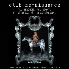 Bey Day Mix | Opening set for Club Renaissance | The Derby City 2023