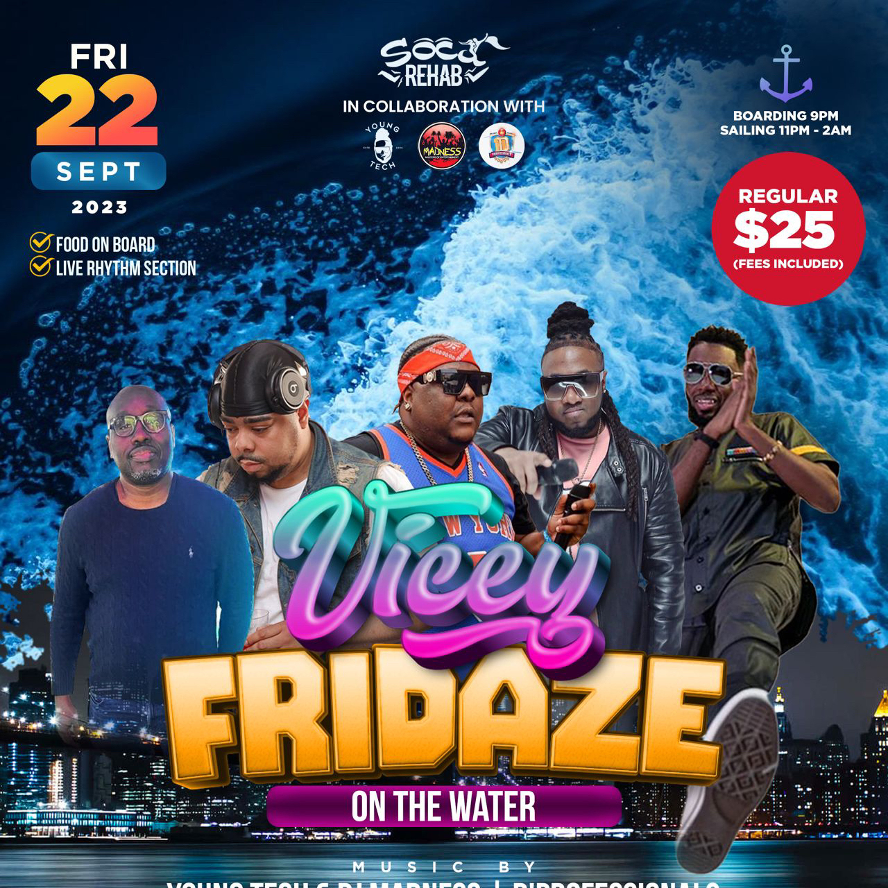 Vicey Fridaze x Bye Summer Midnight Glow - @dprofessionals_ x @yo.rondell x @youngtec x @socarehab