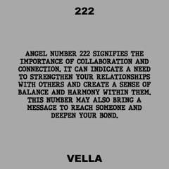 VELLA - 222 (BUY = FREE DOWNLOAD)