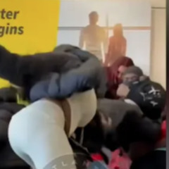 VIDEO: chaos at atlanta airport video airlines