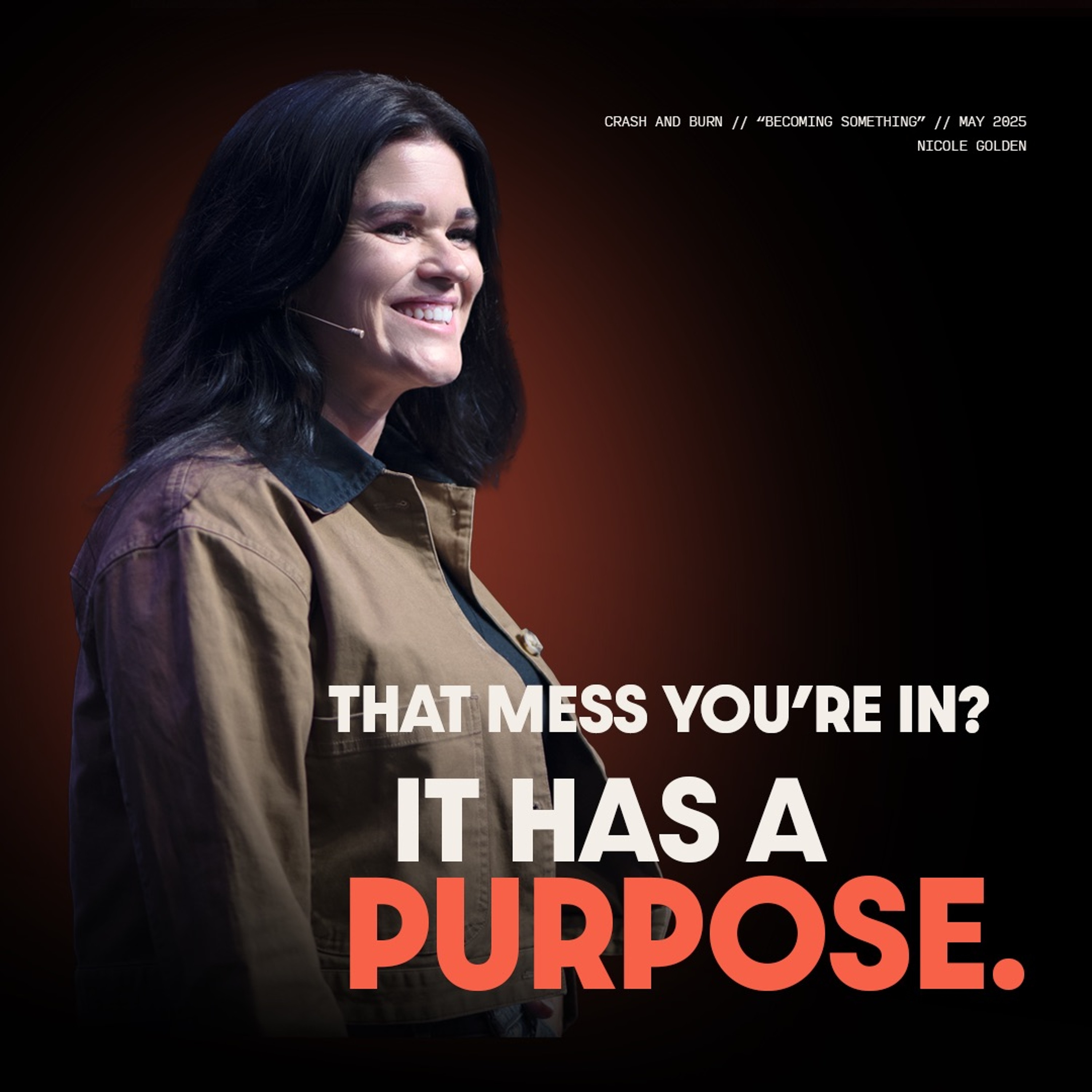 Becoming Something | Crash and Burn: Failure Is Not Fatal | Nicole Golden episode artwork