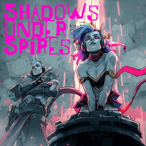 Shadows under spires