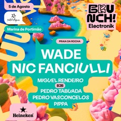 Pedro Vasconcelos - Live at Brunch Electronik - 05-08-2023 w/ Wade and Nic Fanciulli