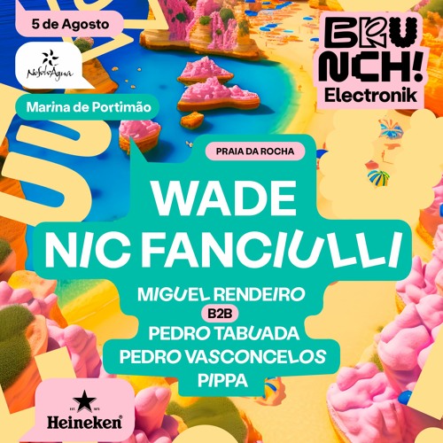 Pedro Vasconcelos - Live At Brunch Electronik - August 2023 w/ Wade and Nic Fanciulli