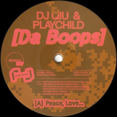 DJ Qiu & Playchlid - Da Boops EP (MDX001)