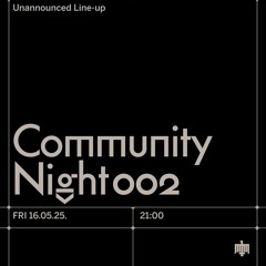 Community Night @ Hardpop Club May 2025