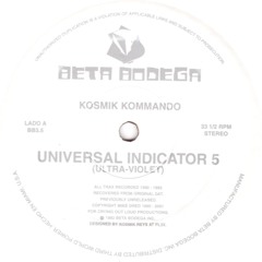 kosmik kommando - universal indicator [ultra-violet] - Untitled) A2