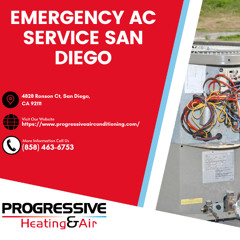 Emergency AC Service San Diego – Progressive Heating & Air