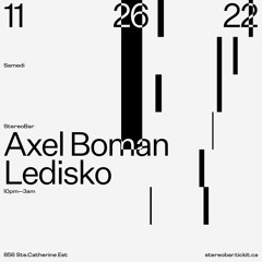Ledisko live at StereoBar - 26.11.2022